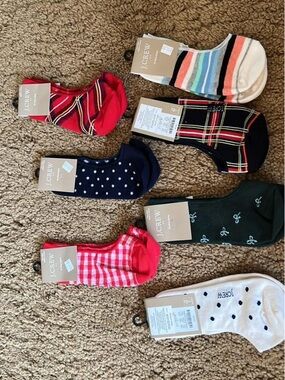 J.Crew Factory no show socks